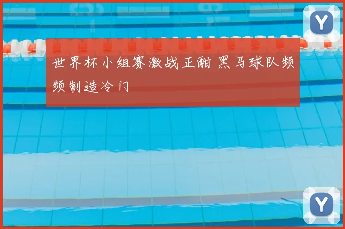 世界杯小组赛激战正酣 黑马球队频频制造冷门